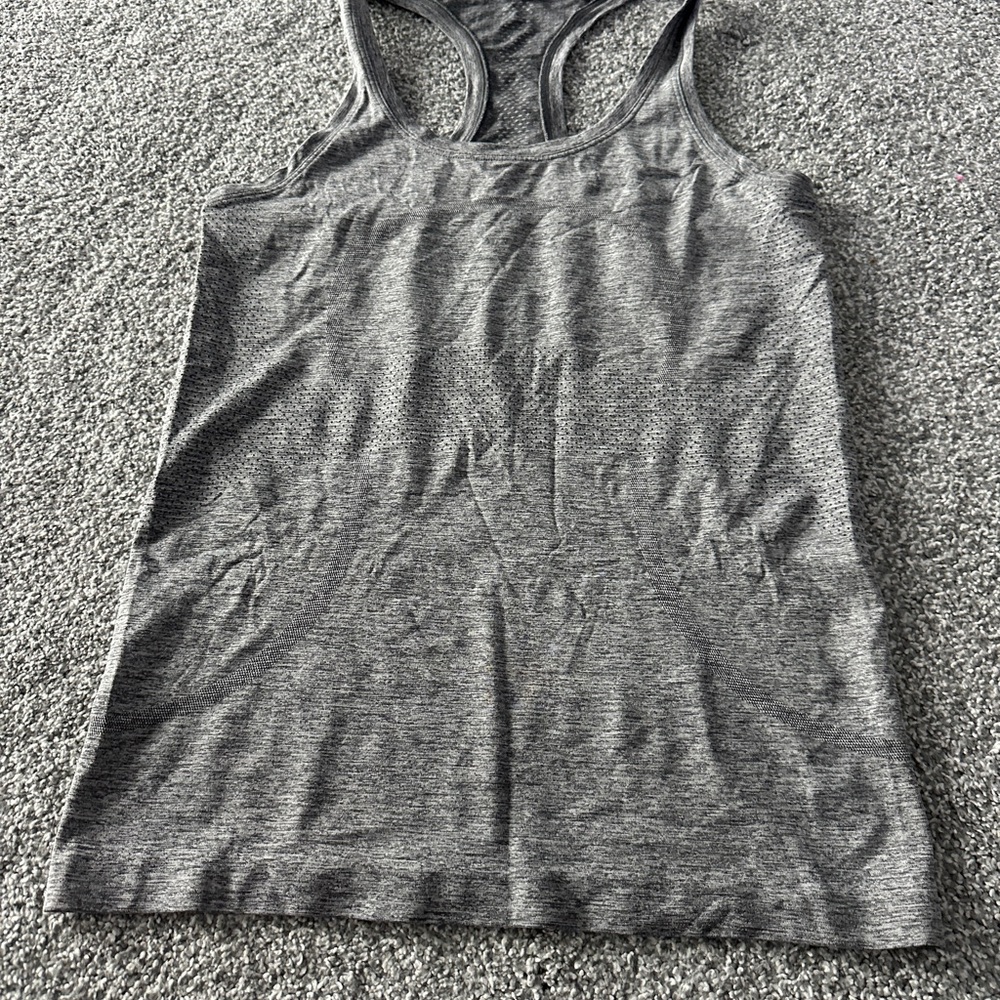lululemon athletica Charcoal Tank Top